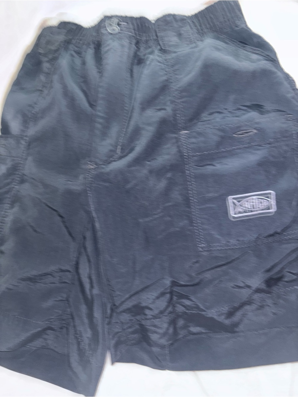 Men's Black AFTCO shorts with Pocket Logo size 30 with 5 inch inseam #outdoor